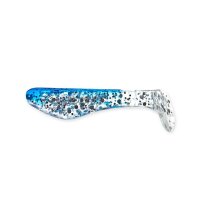 Relax Kopyto Classic 1&quot; 3,5cm 10 St. Kristall Glitter Blau