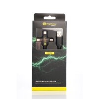 Ridge Monkey Vault USB-A to Multi Out Cable 2m