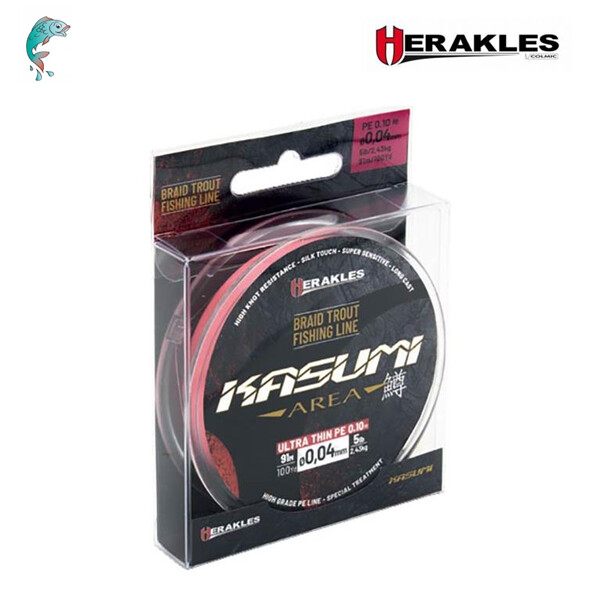 Herakles Kasumi Braid Pink 0,04mm 2,43kg