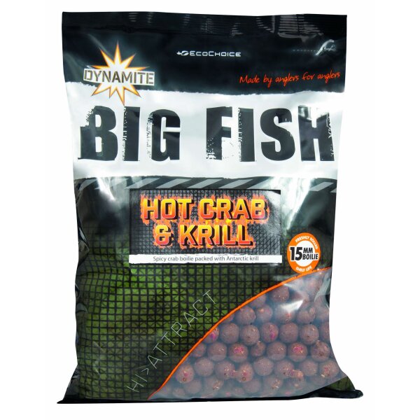 Dynamite Baits Hot Crab&amp;Krill 1,8kg 15mm